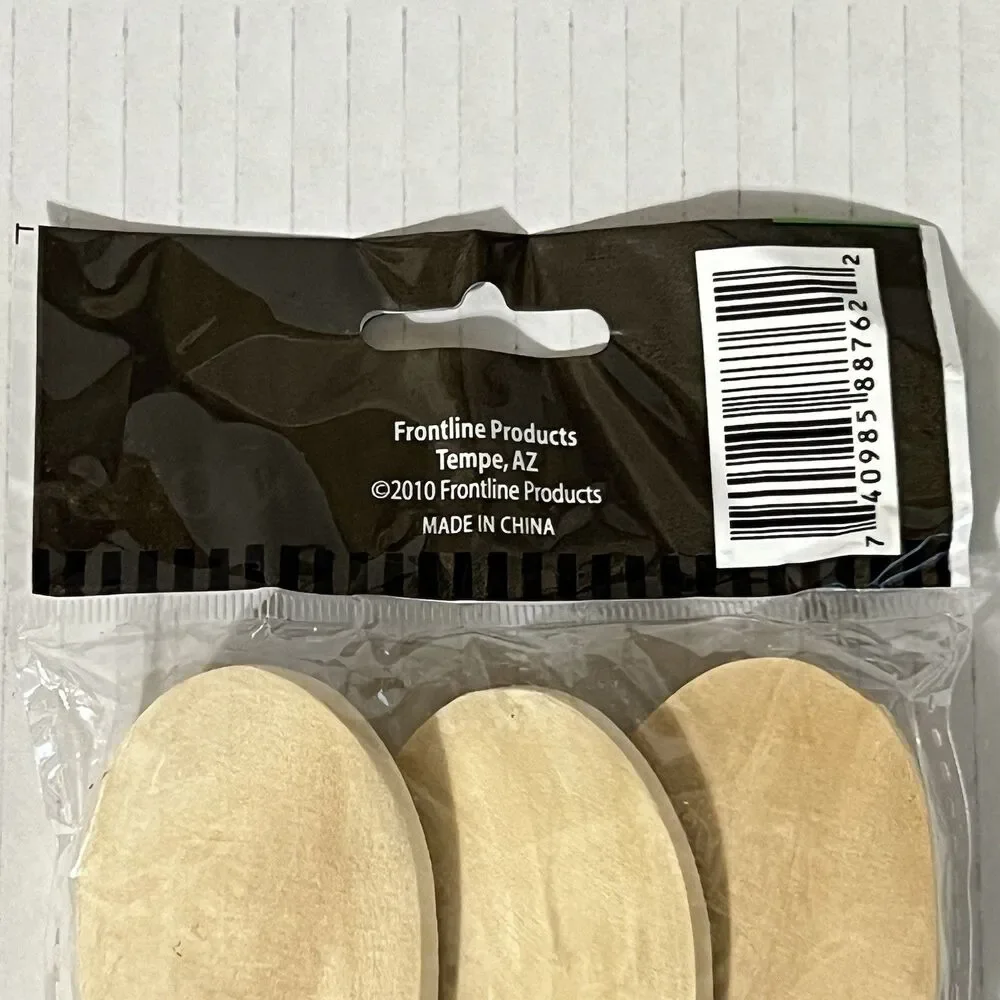 Cook's Kitchen Wood Spoon Set of 3 Natural Cooking Mixing Utensils 8